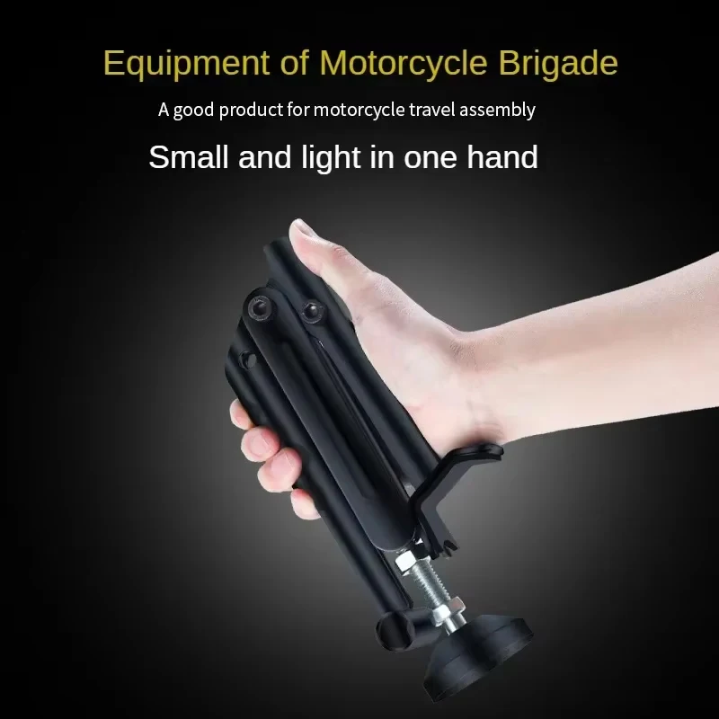 Soporte para motocicleta BLALION, marco de soporte para elevador de ruedas que ahorra trabajo, soporte de elevación pesado plegable, marco de grúa estable para la mayoría de bicicletas de cross