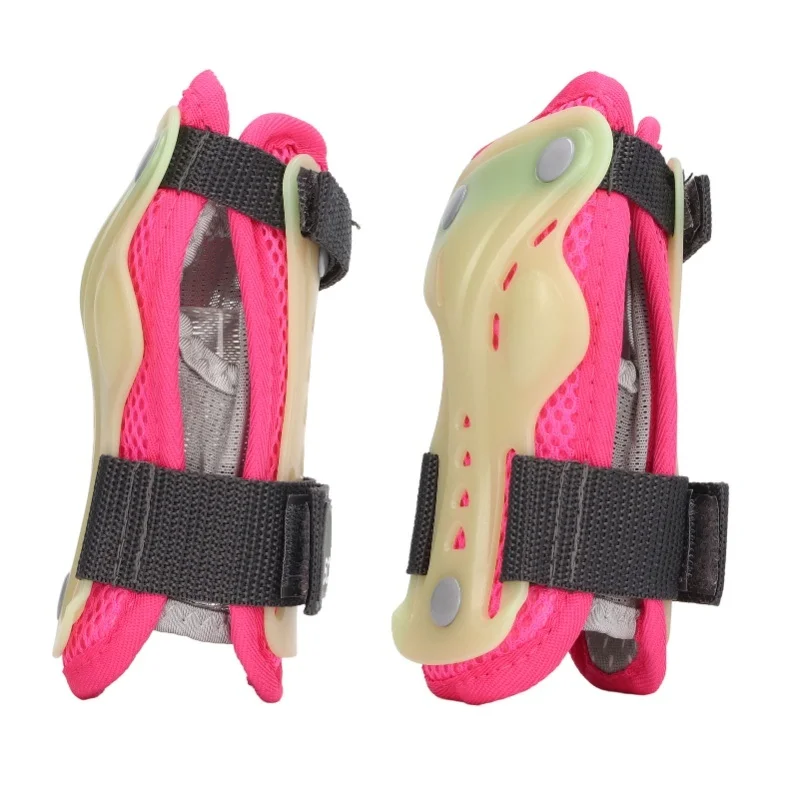 2Pcs Roller Skating Wrist Guards Sweat Absorption Breathable Flexible Kids Skating Wrist Brace For Kids Sports Outdoor S (Ages 3 view 5