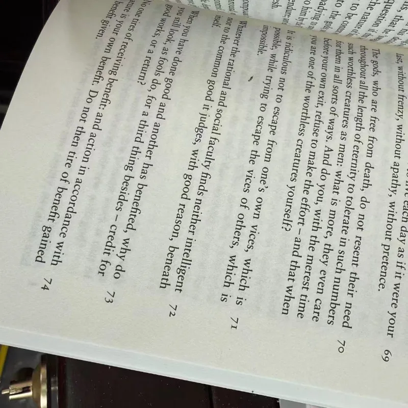 Marcus Aurelius Antoninus《Meditations》 Stoic Philosophy Wisdom Spiritual Growth Self-cultivation Inspirational Literature