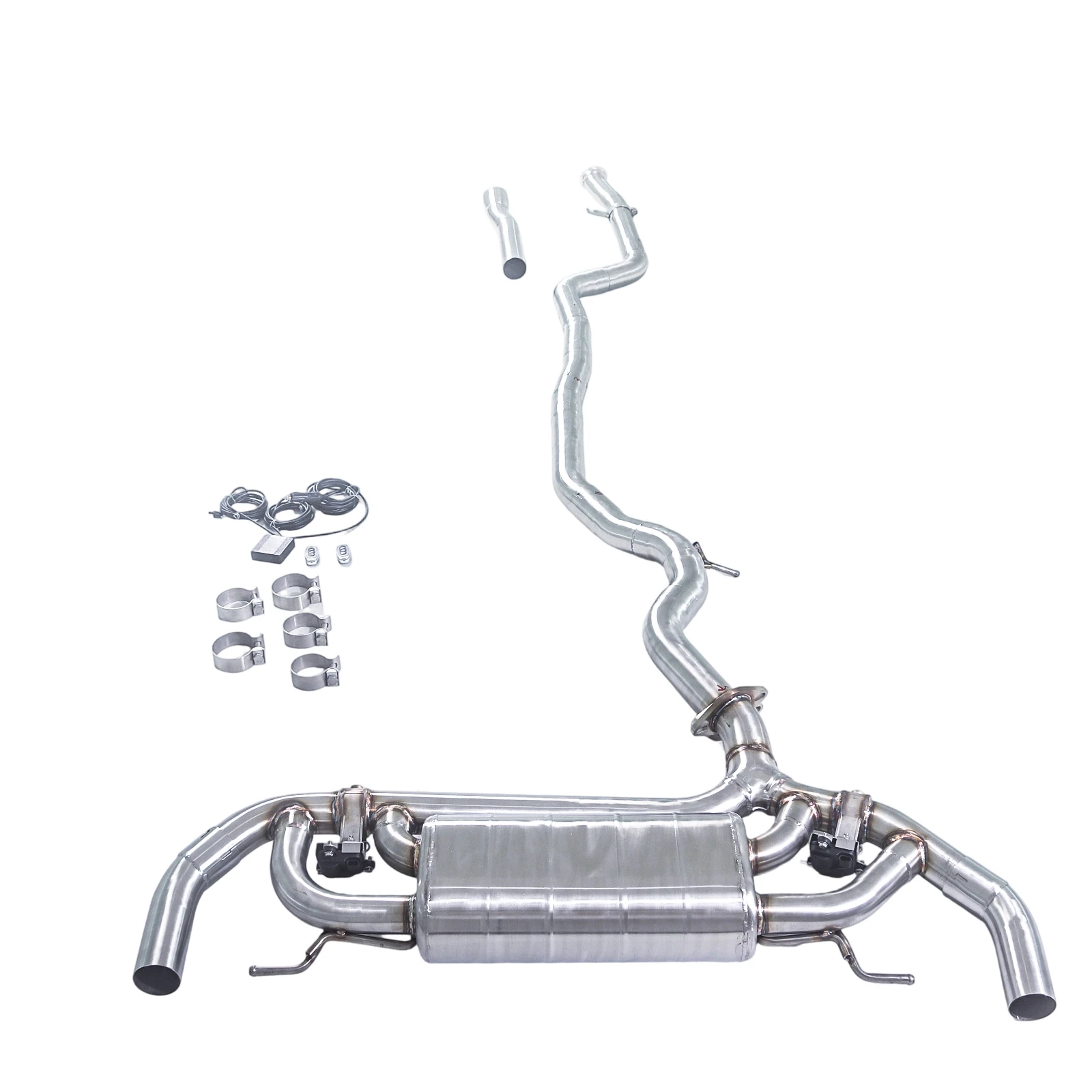 

Глушитель GFC Catback для BMW 330e G20 B48 2.0T годов 2019-2024 годов, гибридный автомобильный электрический клапан, выхлопная система с трубой SUS304