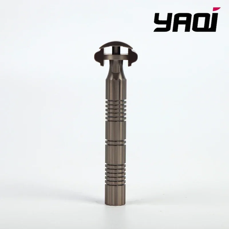 2026 Beard Shaver Razor Man Stainless Steel YAQI Bohemia 316 Stainless Steel Adjustable Baseplate Men Safety Razor view 5