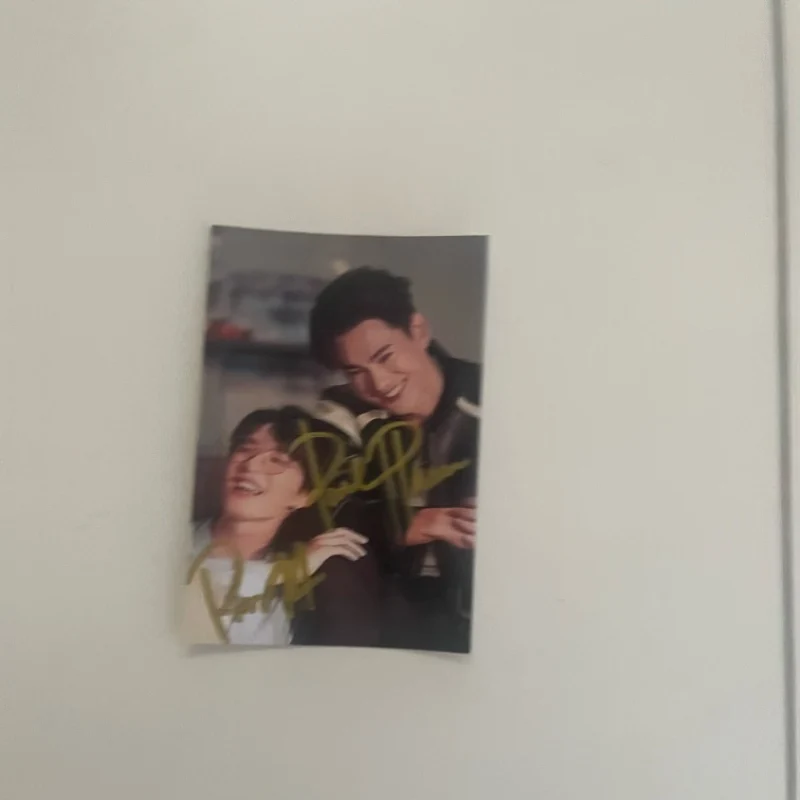 Poohpavel Magazine Cover Poster Autographed Photos Thai TV Pit