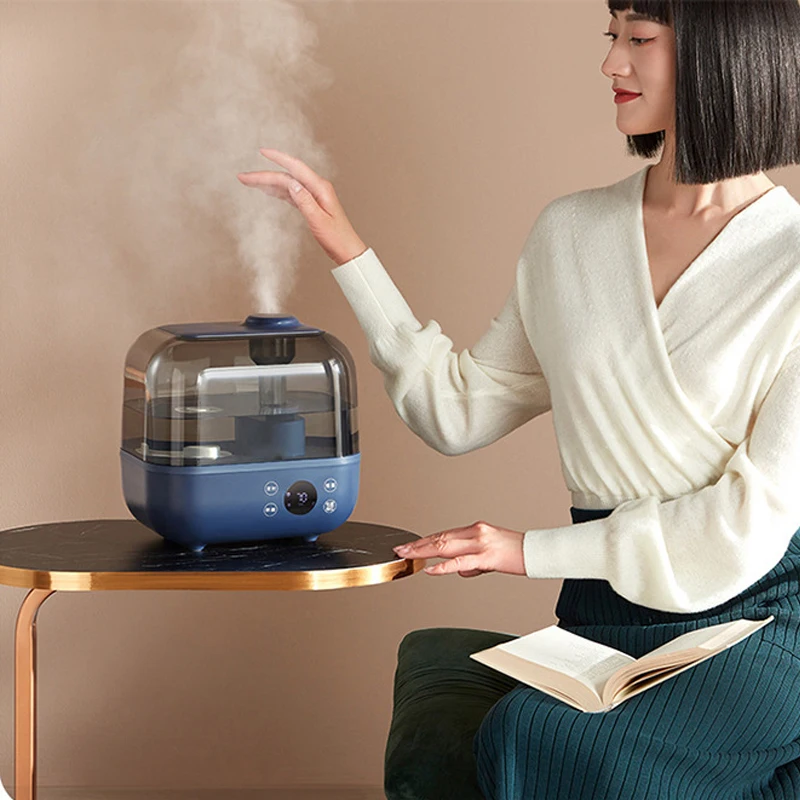 Humidifier 5LCapacity Oil Diffuser Portable Touch with Filter Household Mist Maker Intelligent Humidity Sprayer