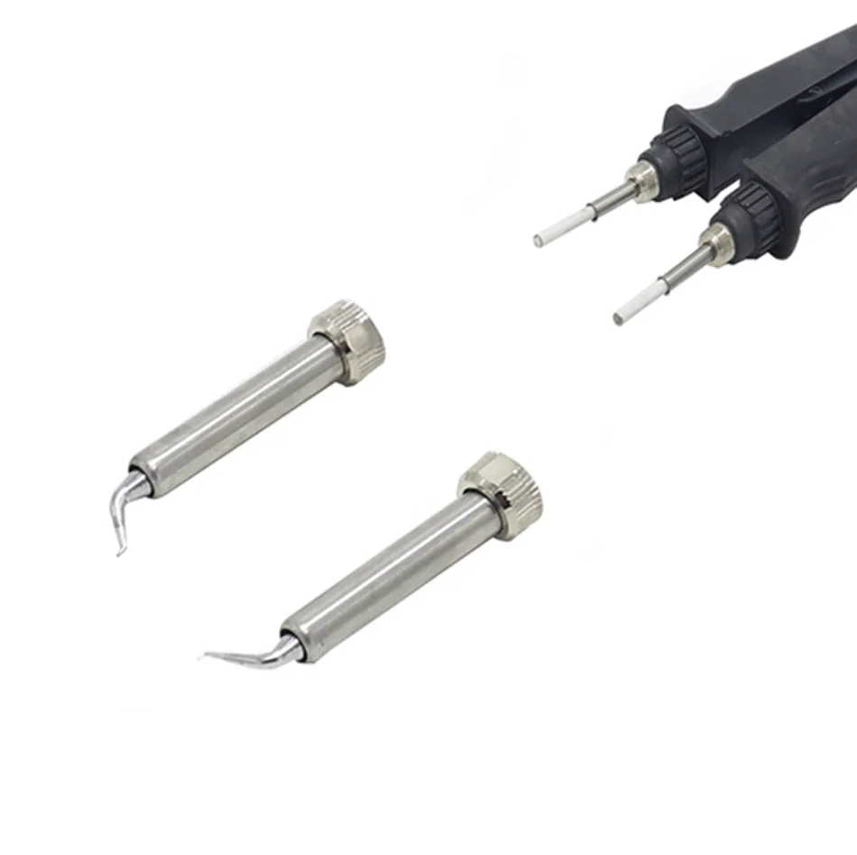 902 welding table double soldering iron handle electric soldering iron clip tweezers seven-hole electric heating tweezers handle