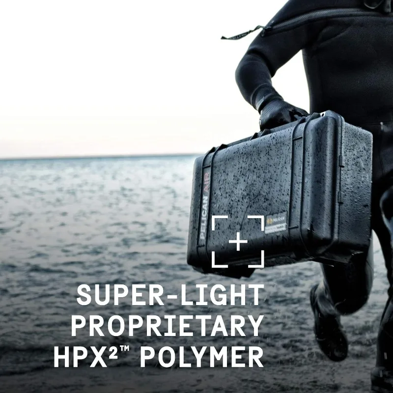 r 1555 Kotak Dengan Busa - Hitam