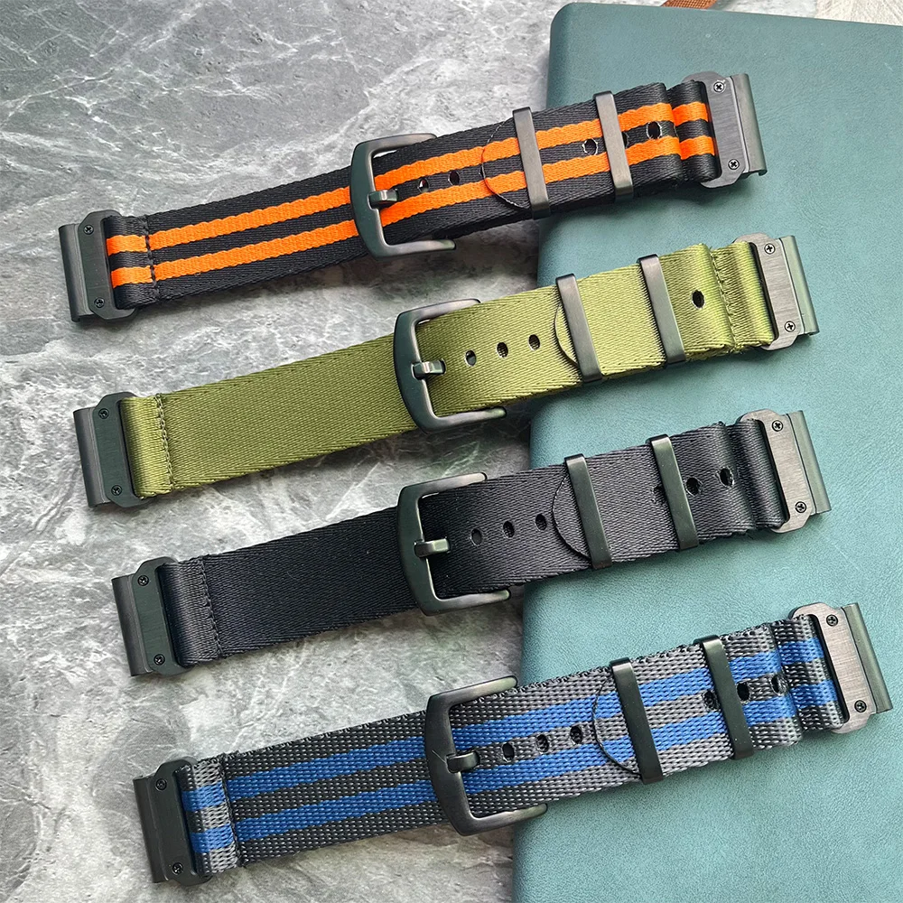 for Garmin fenix6 nylon strap quick release fenix7 nylon watch  for Garmin 5  935 945 instinct2 watch band