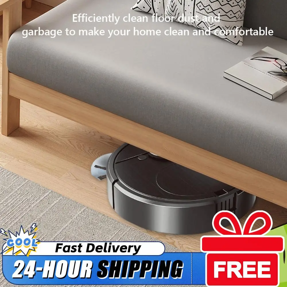 

Робот-пылесос 3-в-1: умный, перезаряжаемый, для автоматической уборки полов, удаления шерсти животных и чистки ковров