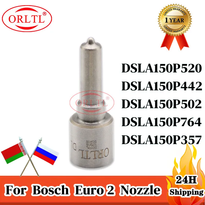 ORLTL DSLA150P764 DSLA150P520 DSLA150P502 DSLA150P442 DSLA150P357 For Bosch Euro 2 New Diesel Common Rail Injector Nozzle