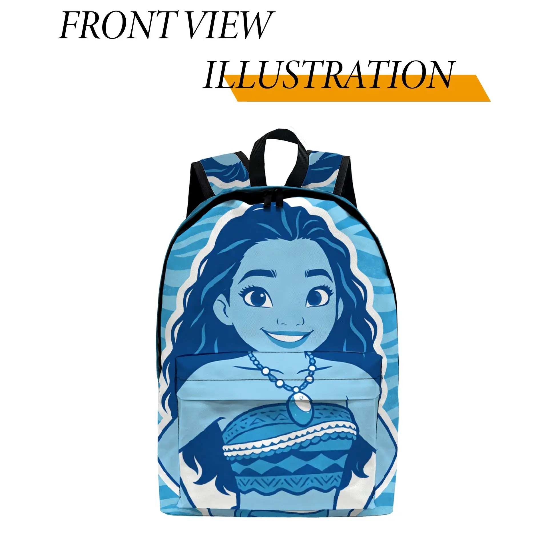 

Рюкзак Moana, 1 шт., модный и простой, унисекс, большой вместимости, высококачественный подарок