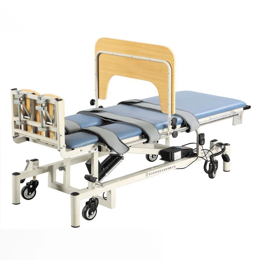 Multifunctional Electric Physiotherapy Standing Training Bed Upright Tilt Rehabilitation Equipment Medical Bed