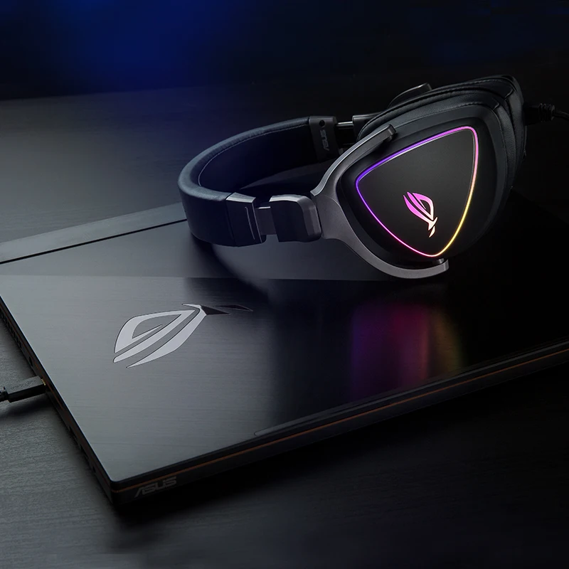 ROG Delta Origin USB-C Connector Wired Headphone Esports Game 1.5m Cable RBG Lighting