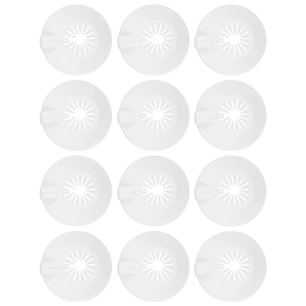 12Pcs Decorative Fire Sprinkler Covers Universal Compatibility Easy Access Detachable Design for Residential and Industrial