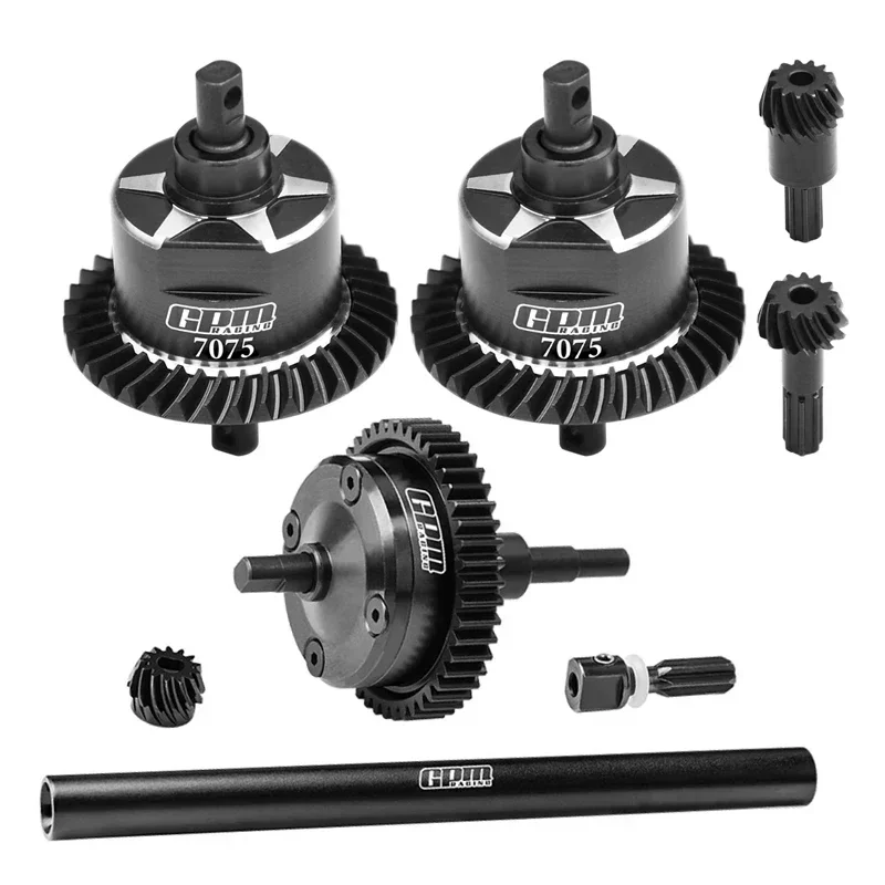 GPM Metaal Staal Voor Midden Achter Differentieel 10780 10760 10760R 10757X voor TRAXXAS Mini Maxx 107154-1 Mini XRT 108076-1 RC Auto