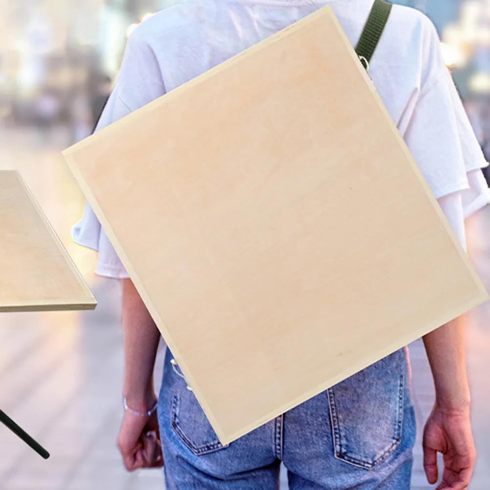 

Wood Artist Sketch Board Portable Drawing Board for Artists Art Supplies with Shoulder Strap Drawing Boards for Artists