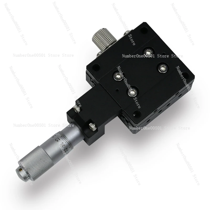 LX40-C high precision cross roller guide type, precision manual slide table, X-axis displacement fine adjustment measurement