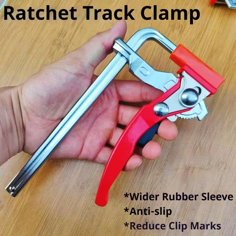 

Portable Labor-saving Durable Track Clamp Thickened Convenient Hold Down F Clamp Workbench Router Saw Table Woodworking Tools