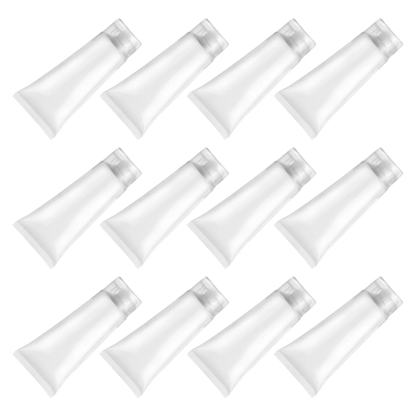 หลอดเปล่าขนาด 20 มล. จำนวน 30 ชิ้น ขวดบีบแบบเติมได้สำหรับใส่เครื่องสำอางเดินทาง ป้องกันการรั่วซึม สำหรับครีม โลชั่น แชมพู