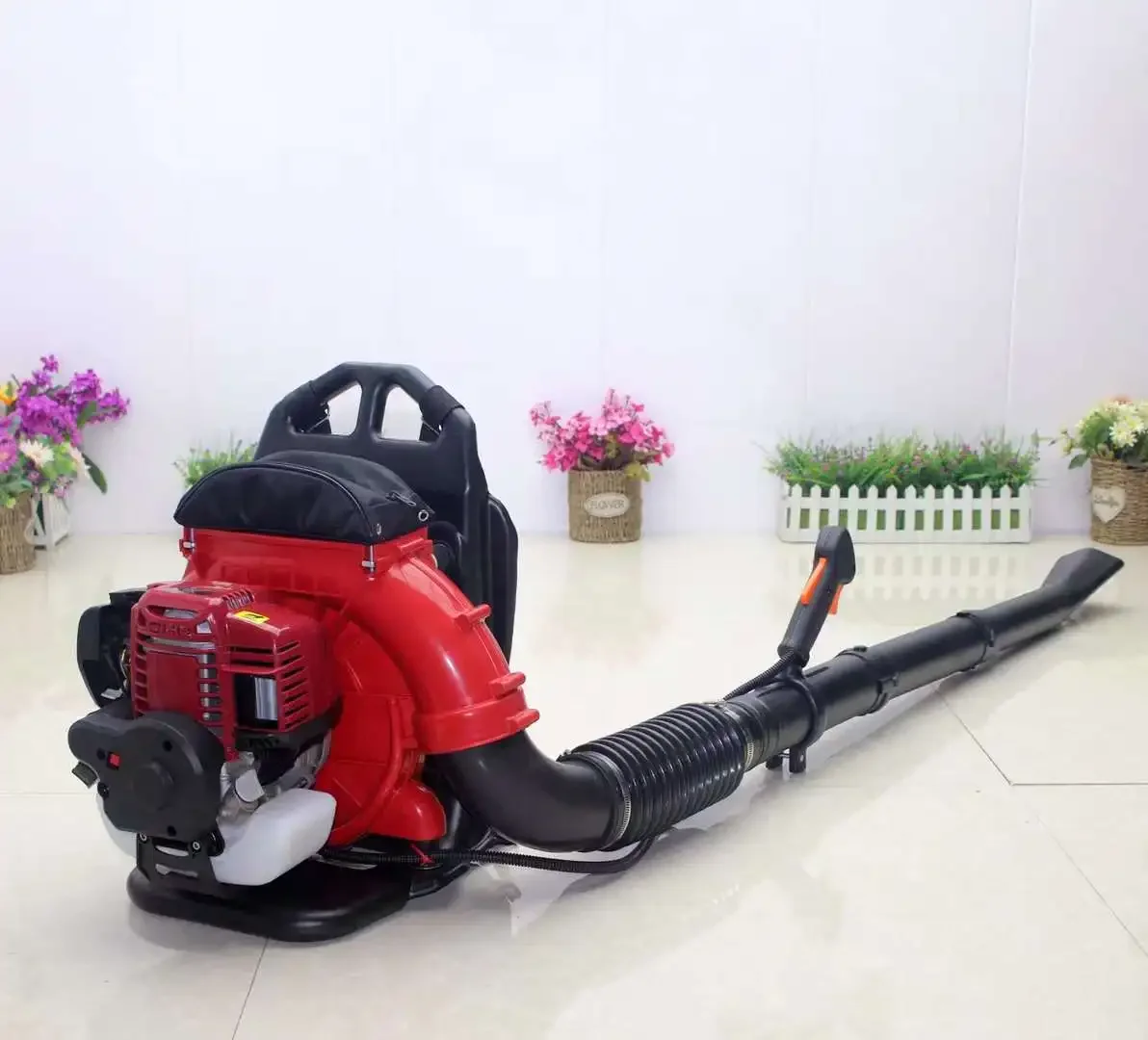 Electric Start Air Blower Four Stroke 37.7cc Gasoline Leaf Blower Knapsack Snow Blower Road Dust Removal Seconds to Start