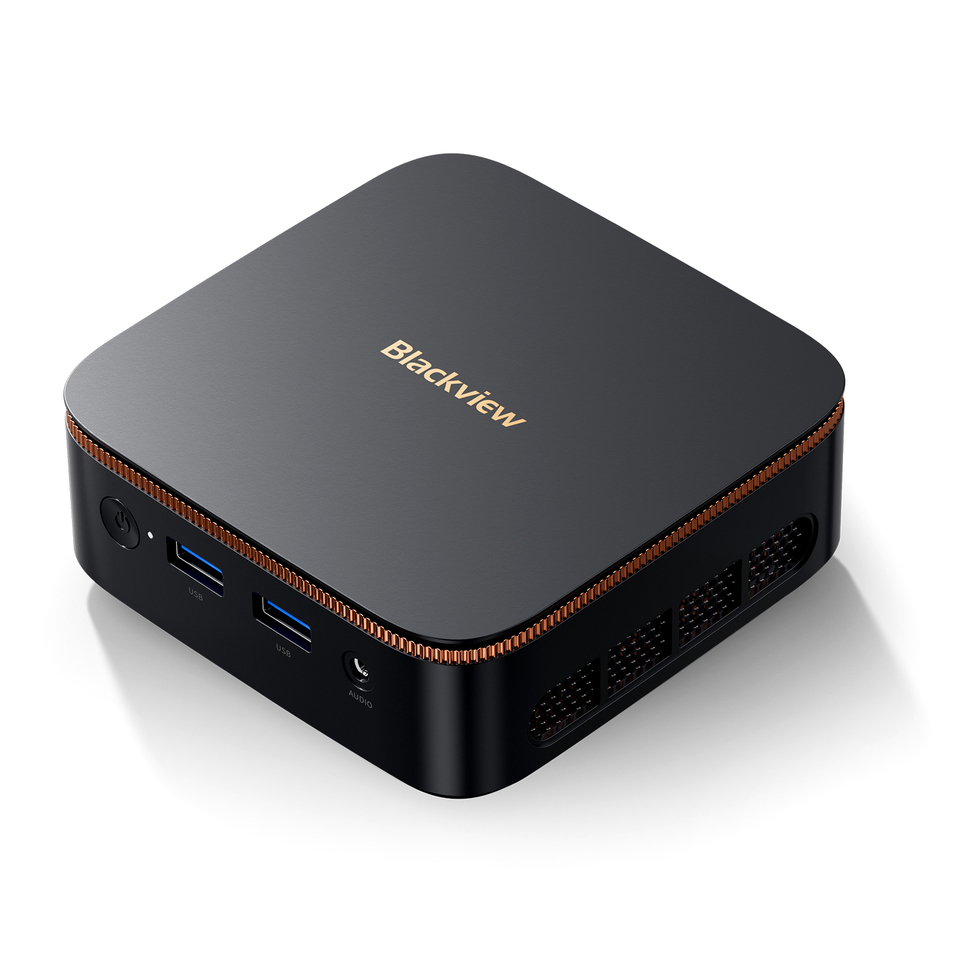  Blackview MP20 Mini PC AMD Ryzen 3300U, AMD Radeon Graphics, 16GB RAM 512GB PCIE 3.0 SSD, Win 11 Pro, For Home/Office/Business 