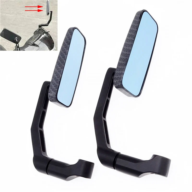 

8mm 10mm Universal Motorcycle Rear View Side Mirrors For Harley Street Sport Bike Cruiser Honda Yamaha Kawasaki Suzuki