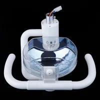Oral Surgery Cold Light Multi-Angle Dentist Unit Chair Platform Clean Teeth Lamp 50W Adjustable LED Dental Halogen Lamp