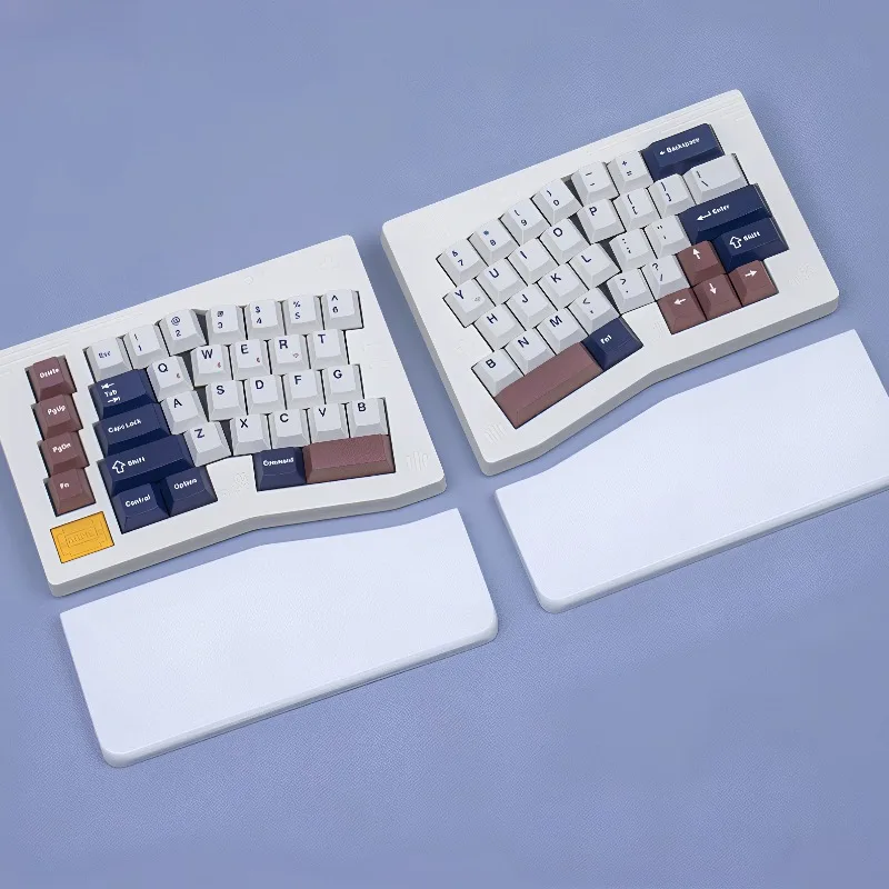 Z11 Keyboard Palm Rest Custom Quartz Stone Alice Split Hand Stand Wrist Rest Pad Palm Stress for Mechanical Keyboard Accessories