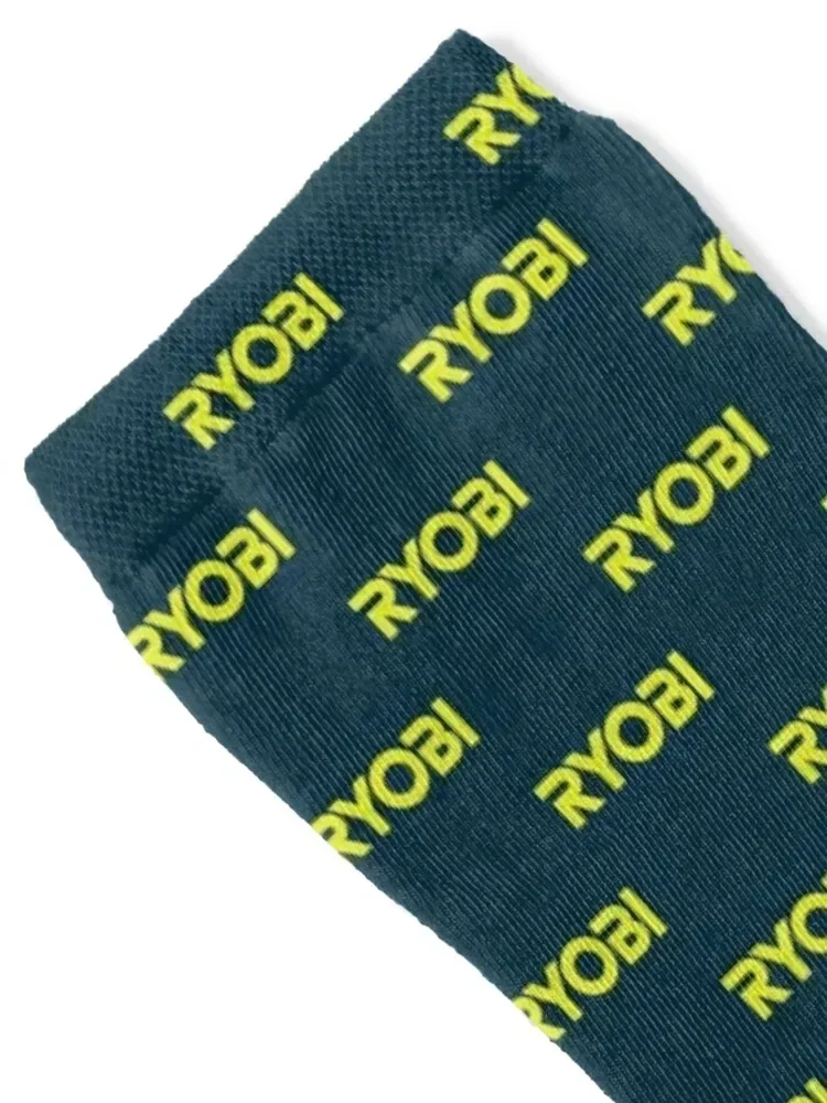 POWER TOOLS-RYOBI LOGO Socks new year Toe sports japanese fashion christmas gifts Mens Socks Women's