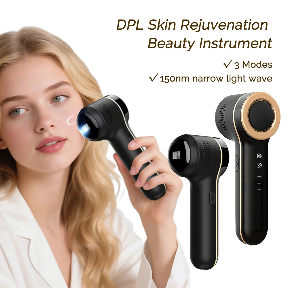 DPL Instrumento de beleza para rejuvenescimento da pele, cuidados com o gelo, manchas desbotadas, brilho facial, fóton, reparação da pele, spa, uso doméstico, ferramenta de beleza
