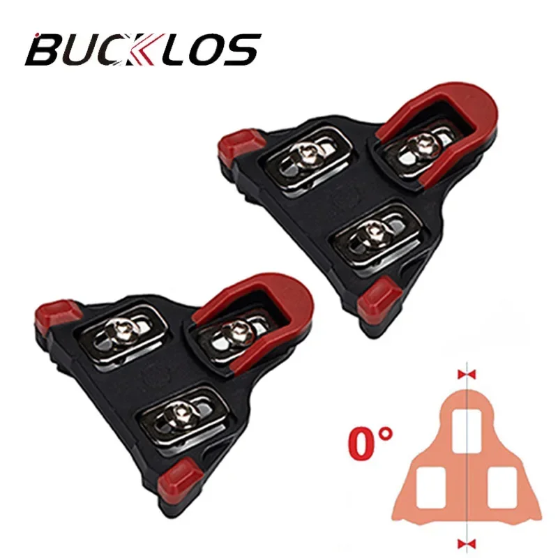 BUCKLOS Mountain Bike Cleats Bicycle Pedal Cleat Self-locking for SPD-SL LOOK DELTA Cycling Shoes Cleats Cycling Accessories