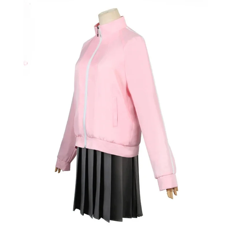 

COSda@Anime Bocchi The Rock Gotou Hitori Cosplay Costume Pink Kawaii JK Skirt Coat & Props Girl Role Cosplay Suits for Halloween