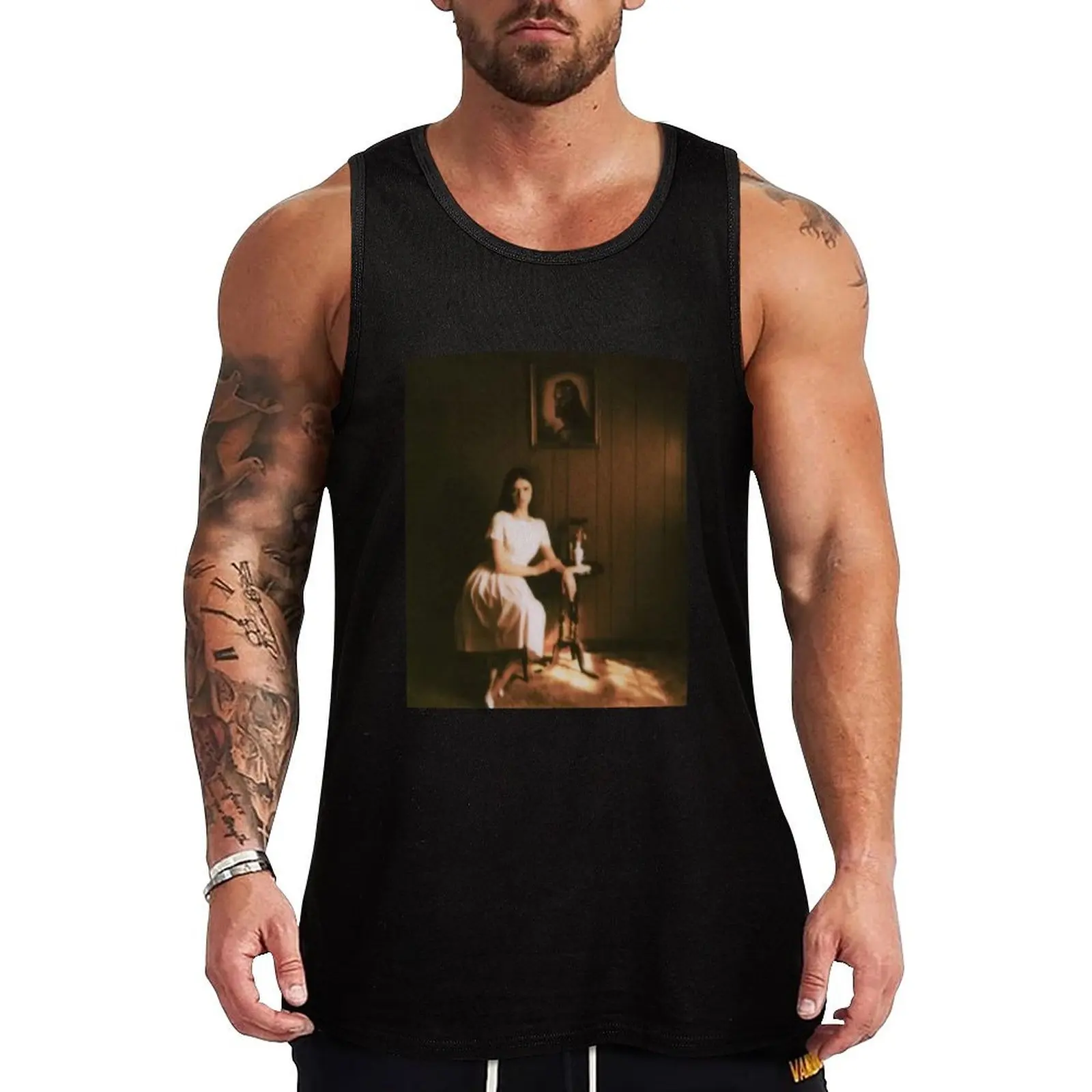 

Ethel Cain Tank Top Heavy Duty Tank Top Work Outdoor Sleeveless Shirt