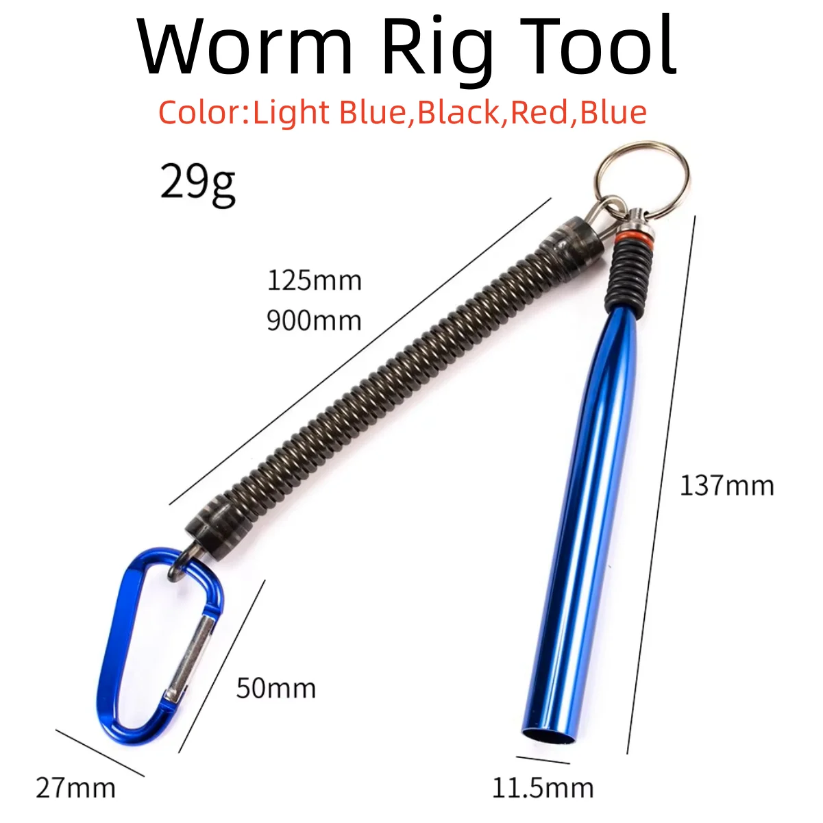 

100Pcs Wacky Worm Rig Tool O Rings Kits For Soft Baits Lures Bass Pike Neko Rig Fishing Accessories Pesca Iscas Tackle Tools