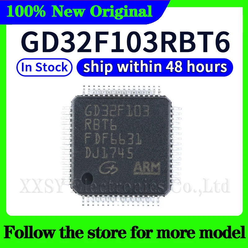 

GD32F103RBT6 В наличии