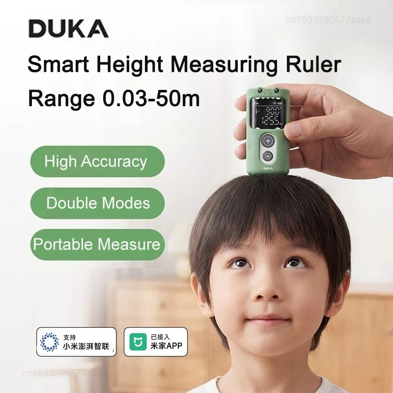 

Умная цифровая рулетка для измерения роста DUKA HM1, высокоточный портативный прибор для измерения роста, электронная рулетка для детей