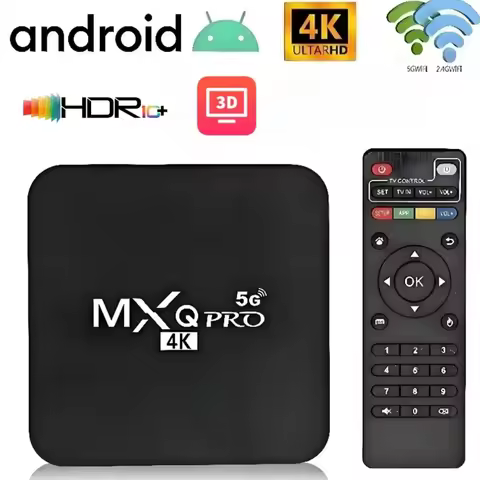 Global Version MXQpro RK3229 Android Smart TV Box 4K Media Player TV BOX Remote Control TV Set Top Box IPTV Netflix YouTube