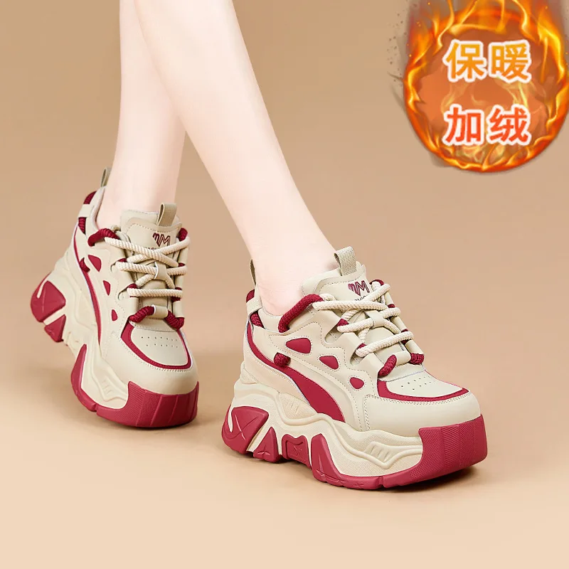 

Женские кроссовки в стиле Dad Shoes 2026: новые повседневные спортивные кроссовки, универсальные модные женские туфли на платформе