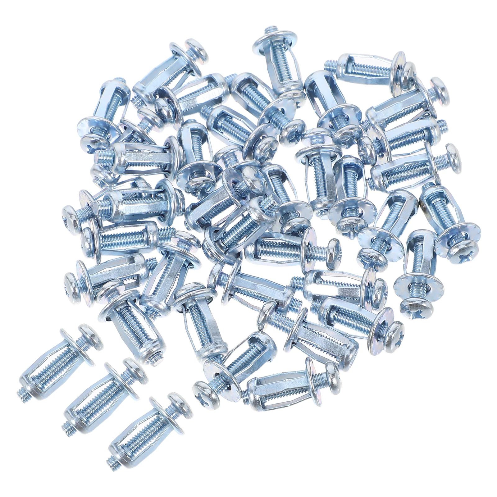 

40pcs Expansion Screw Hollow Wall Anchor Fixing Petal Nut Metal Rivet Screws Door Cavity Guitar Secure Fade Resistance Versatile