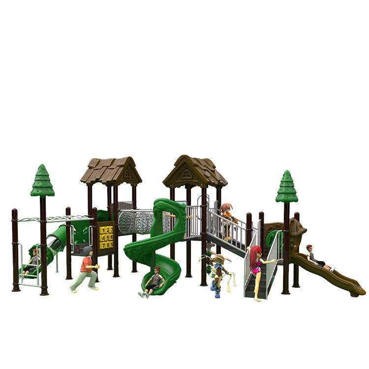 Hot Sale Playground Equipment Big Tube Outdoor Slide Playground Kids Play House Toys Children Play Ground