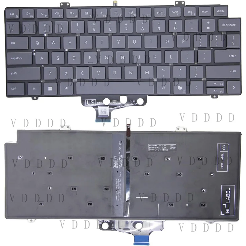 L... 0RW20C Laptop For Pro 14 Plus PB14250 Pro Max 14 US Backlit Keyboard