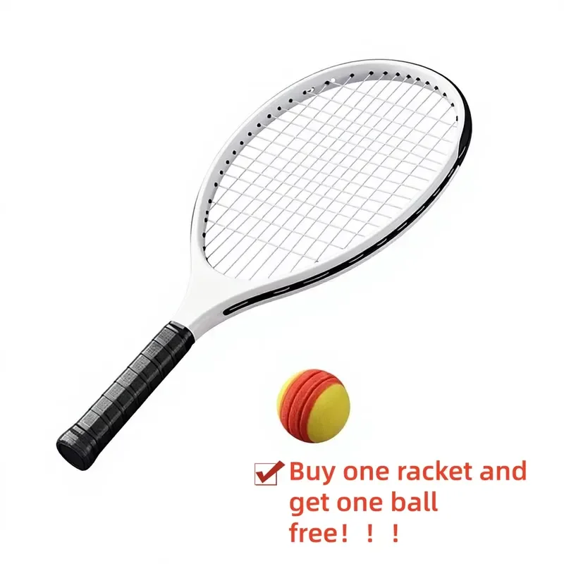 TYPTI One Piece Tennis Racket for Adults and Kids Durable Sports Equipment with Free Ball for Daily Practice New 2026 Model