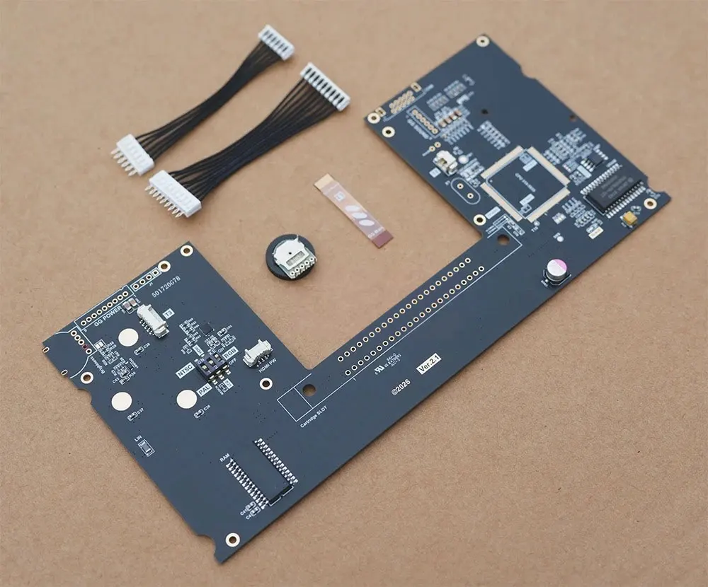 

For Sega Game Gear GG New RGB lighting effect replaces the SMT soldered motherboard Single Chip MainBoard Screen Backlight