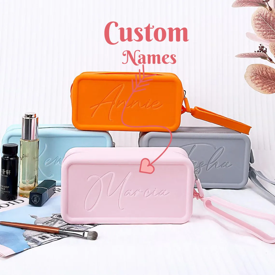 Personalized Beach Bag,Waterproof Bag,Sunscreen Organizer,Swimming Goggle Organizer,Waterproof Travel Waterproof Cosmetic Bag