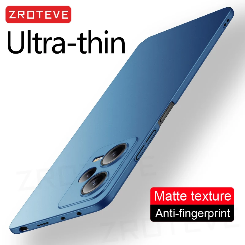 For Redmi Note12 ZROTEVE Slim Frosted Hard PC Cover For Xiaomi Redmi Note 12 12S 11 11S 13 Pro Plus 5G Xiomi Note13 Global Case