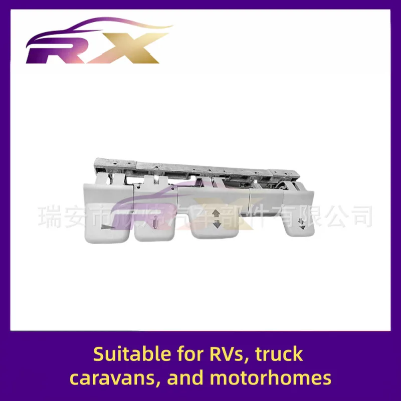 Suitable For RV Caravan Motorhome Custom Seat Parts Grammer 90.3 Combination Switch Quadruple Buckle Handlebar