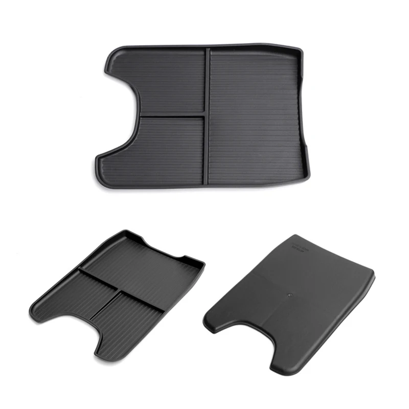 TPE Car Central Console Lower Storage Tray Organizer Storage Case For Honda HRV ZRV 2023-2024 Auto Accessories