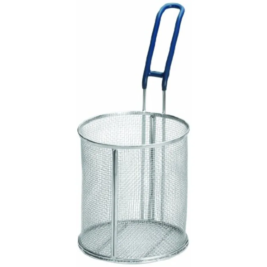 

Kitchen pasta cooking basket, stainless steel, silver, heat-resistant and rust-proof for stovetop use