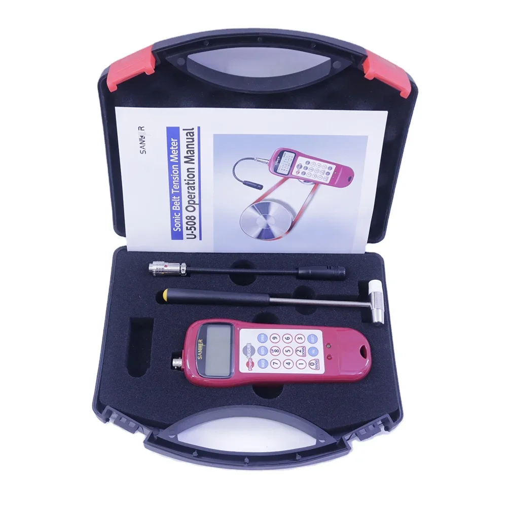 U-508 Ultrasonic Belt Tension Meter Tension Tester Measurable Frequency Range 10Hz-5000Hz