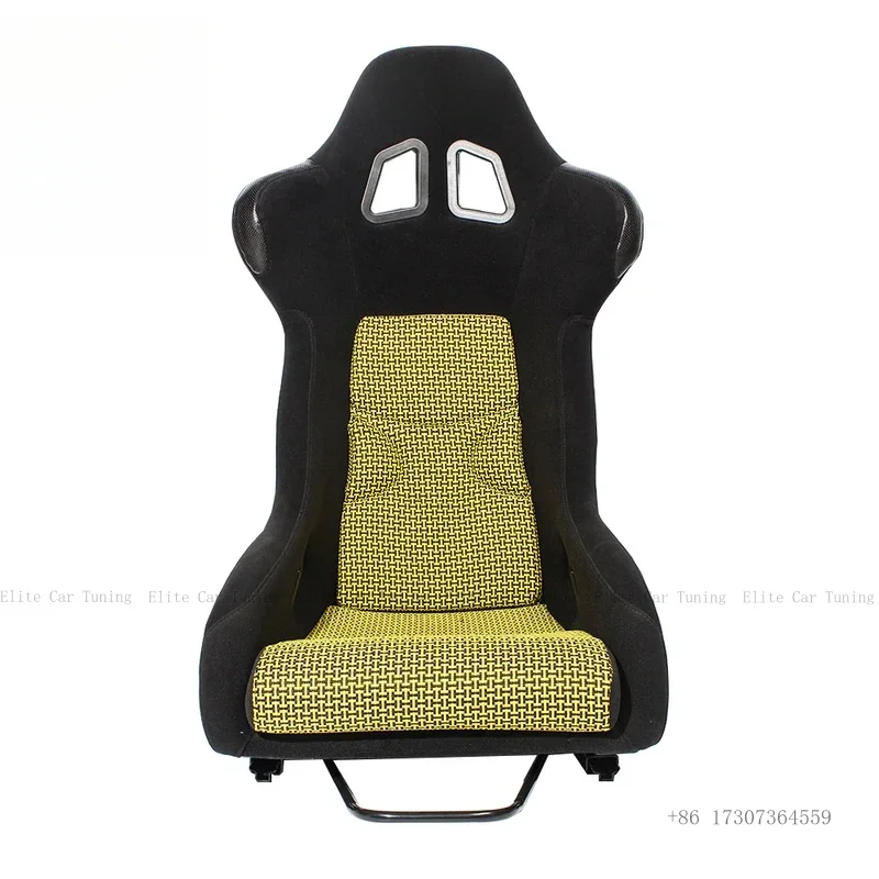 New Style Sport Car Seats Black with Gray Stitch Racing Boat Inspired Race Car Seat