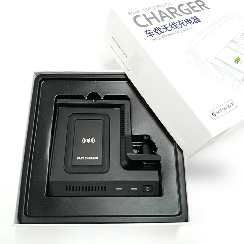 

Auto Wireless Charger Car Wireless Charging Pad Is For Mercedes-Benz C-Class GLC Mobile Phone Charger Car Charging Easy Install