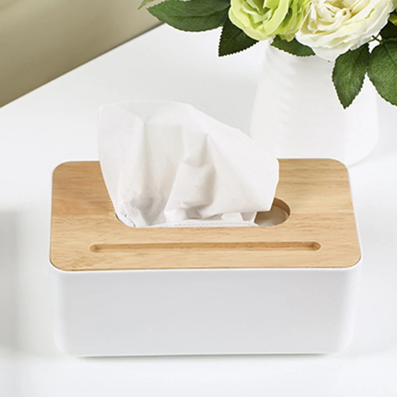 Table Napkins Holder Tissue Boxes Toilet Desktop Paper Holder for Home Office Kitchen Decoration Storage Tissue Case